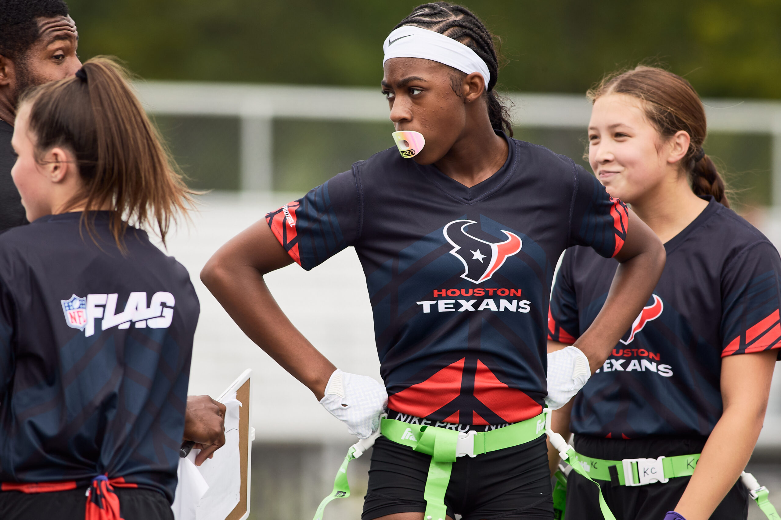 GirlPower Carolinas athletes building friendships through girls flag football