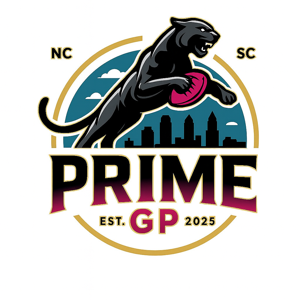 GirlPower Carolinas PRIME girls travel flag football logo