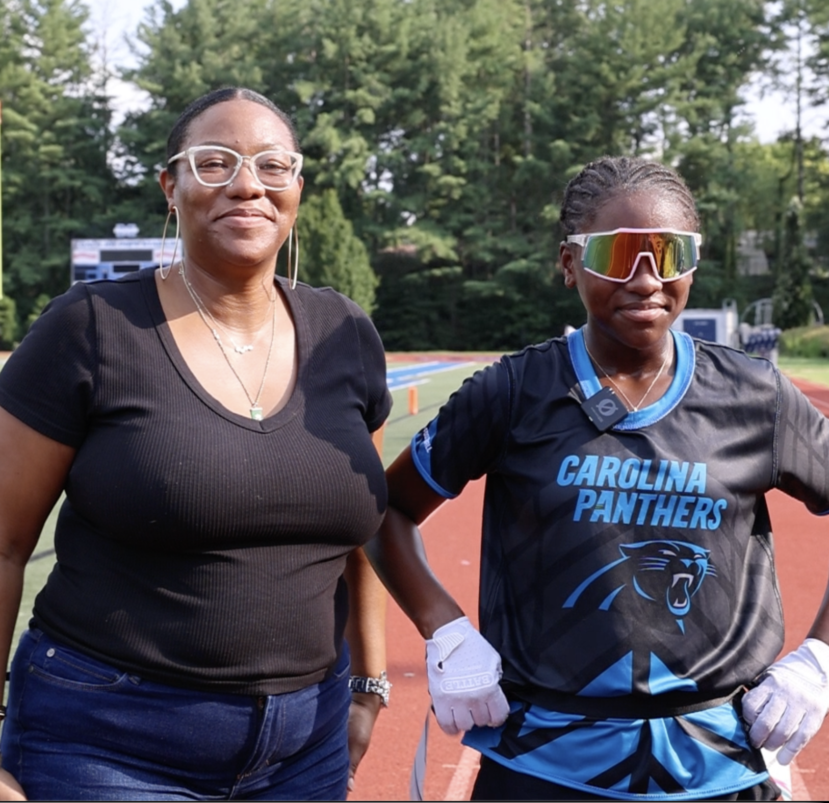 GirlPower Carolinas girls flag football players sharing their GirlPower story