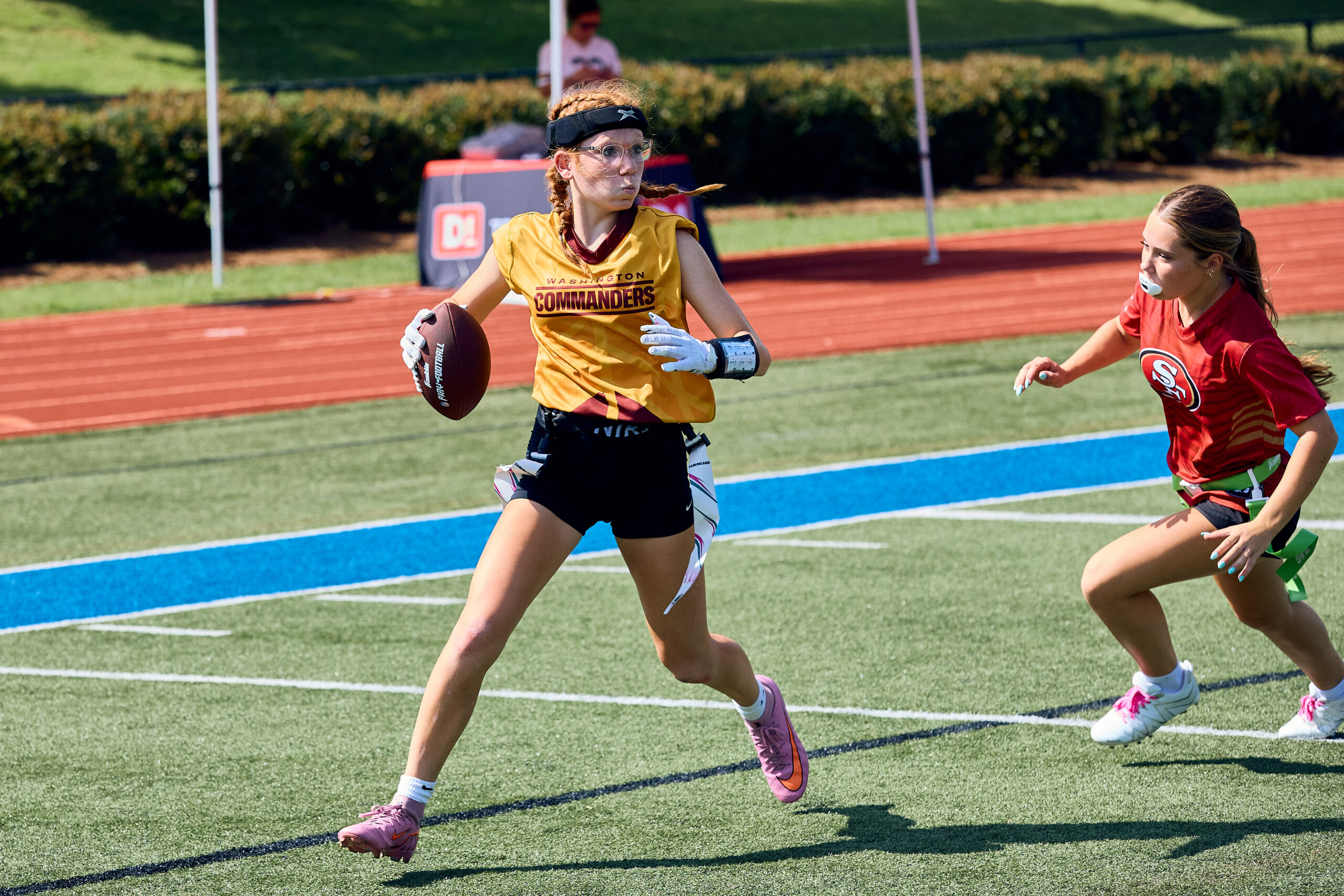 GirlPower Carolinas girls flag football athlete
