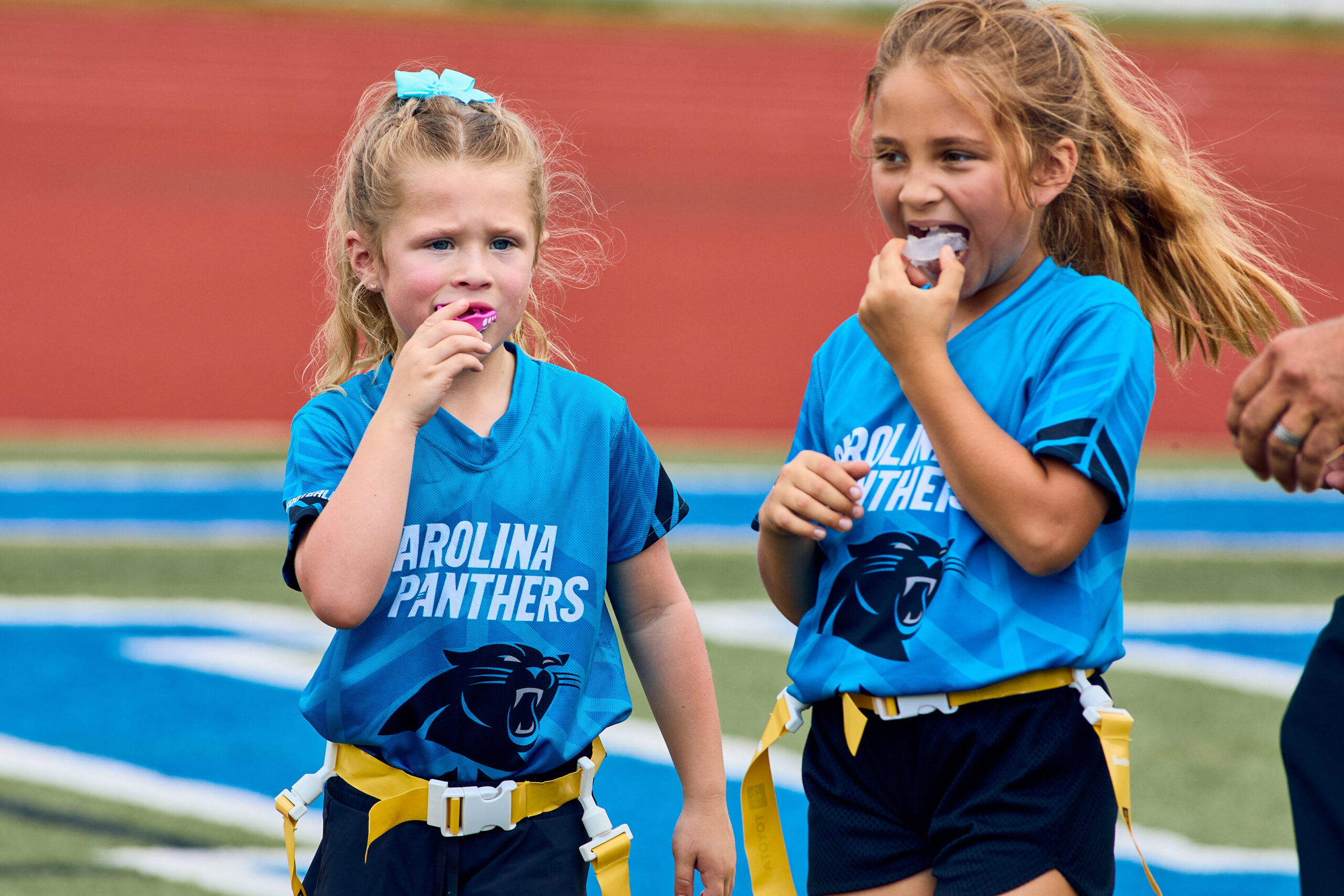GirlPower Carolinas girls flag football athlete in Fort Mill SC